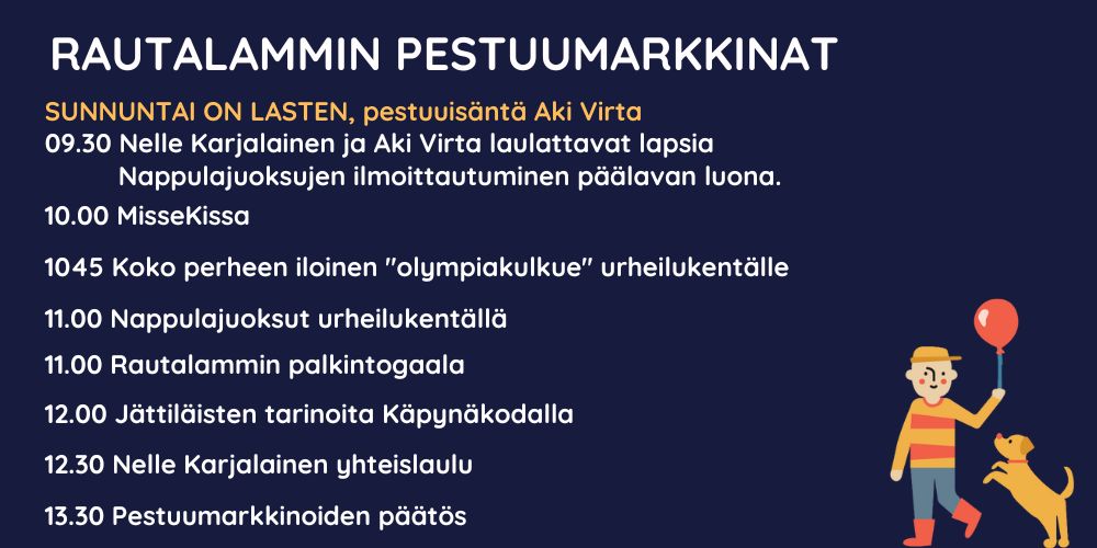 pestuusunnuntai on lasten